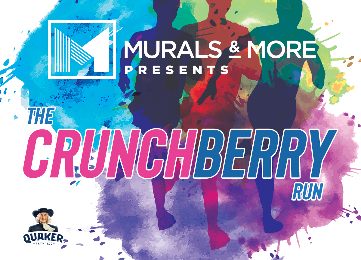 Murals & More Presents The Crunch Berry Run Murals & More, The Cedar