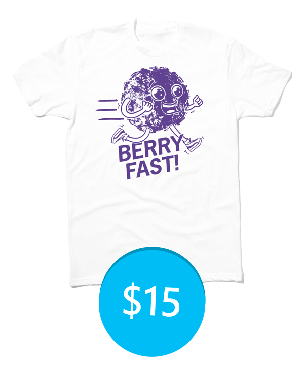 The Crunch Berry Run Event T-shirt, $15