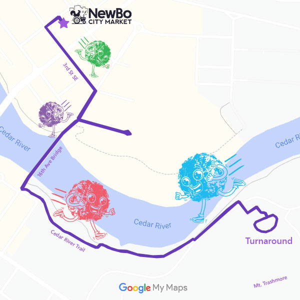 The Crunch Berry Run Route Map