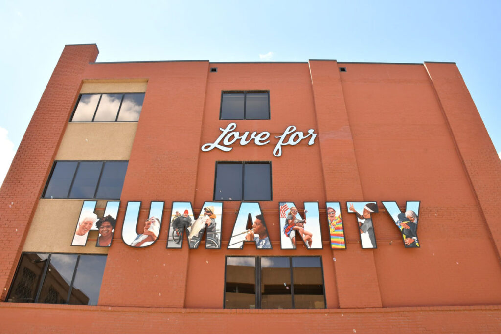 Love for Humanity, Scott Takes, Cedar Rapids, Iowa